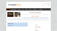 Desktop Screenshot of interiorstone.net
