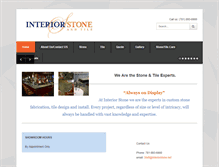 Tablet Screenshot of interiorstone.net
